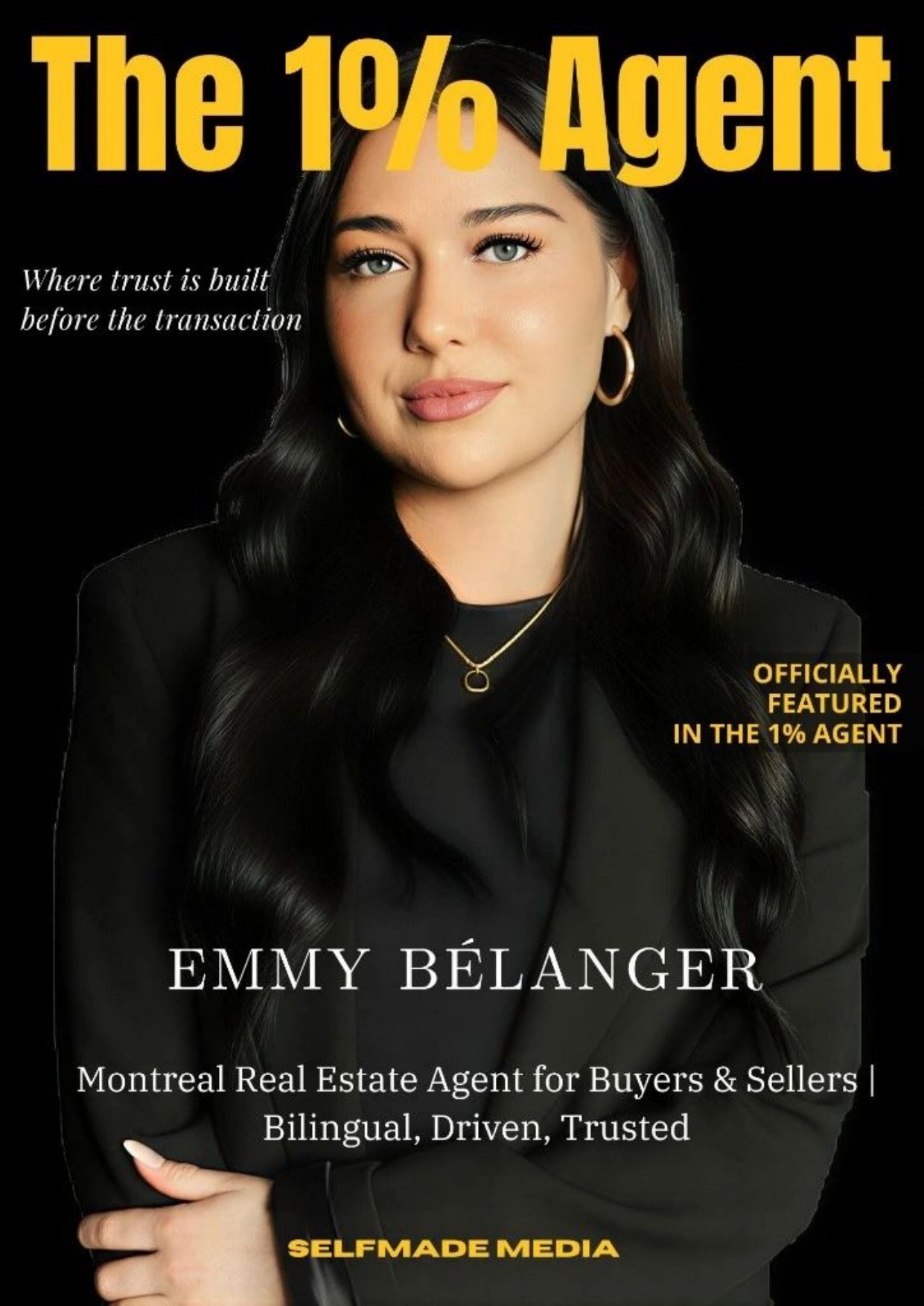 Emmy Bélanger — The 1% Agent Cover